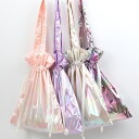 トートバッグ 巾着袋 35×38cm オーロラカラー(1ヶ)