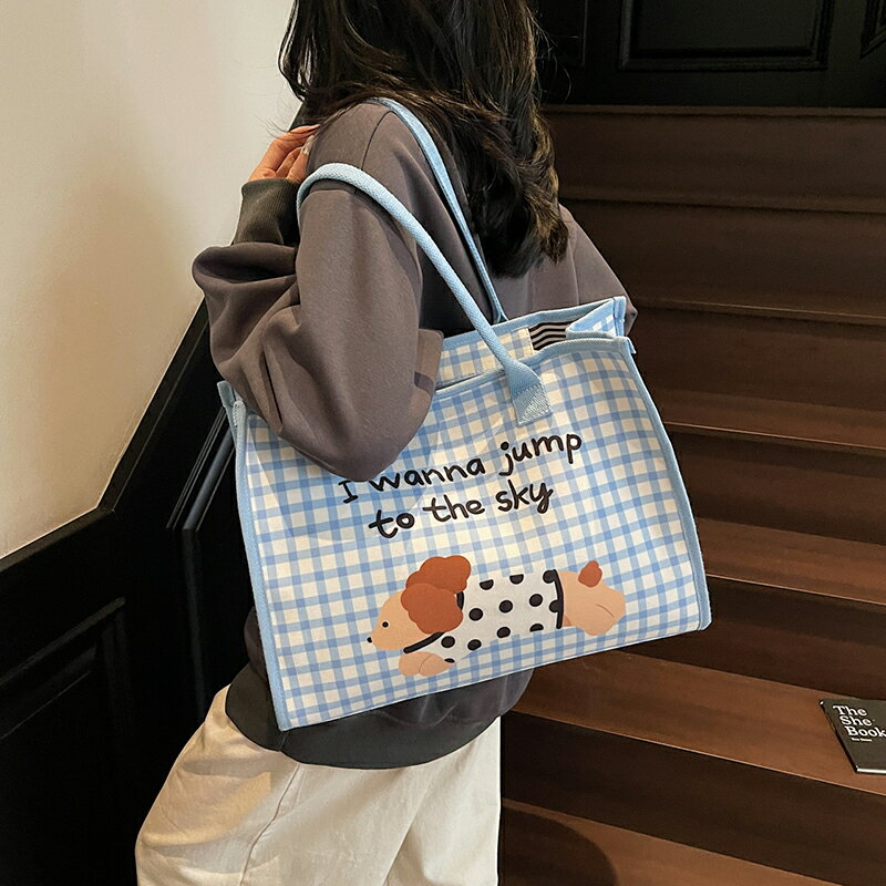 多収納ナイロントートバッグショルダ...