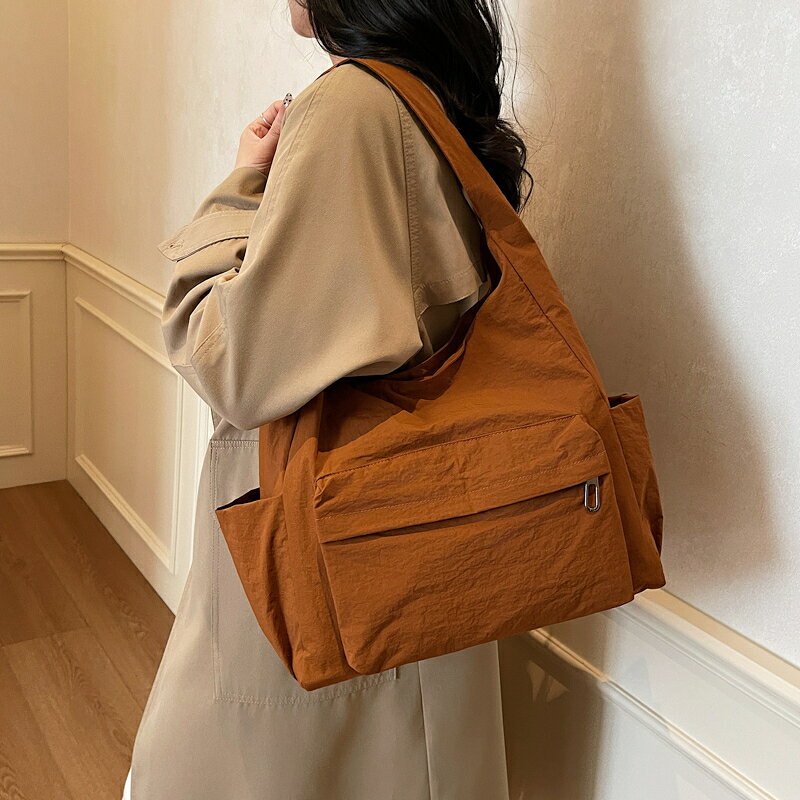 VANESSA BRUNO - 帆布 ショルダーバッグ レディース 大きめ 軽い 手提げバッグ キャンバストートバッグ 大きめ 大容量 マザーズトート 軽量 キャンバス（1ヶ）