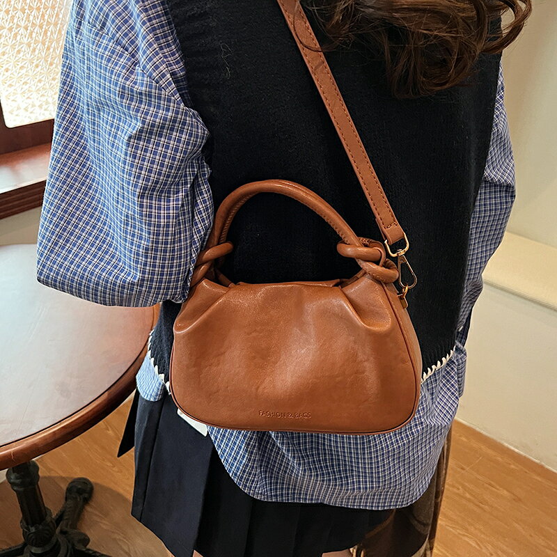 Rakuten - ハンドバッグ レディース ショルダーバッグ PU レザー バック シンプル 可愛い 大人 通勤 通学 大容量 肩掛け 斜め掛けバッグ（1ヶ）