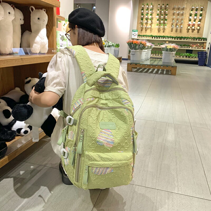 Rakuten - リュック 学生リュック 学生 女子 通学 ポケット 通学リュック リュックサック おしゃれ 可愛いリュック オシャレリュック おしゃれリュック（1ヶ）