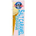 のぼり旗 アイス 内容:塩キャラメル (SNB-382) ネコポス便 和菓子・洋菓子・スイーツ・アイス アイス・ソフトクリーム