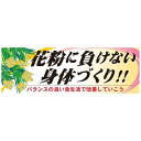 パネル 片面印刷 花粉に負けない身体づくり!! (60632) 販促用品 店内ポップ 販促ポップパネル その他のパネル