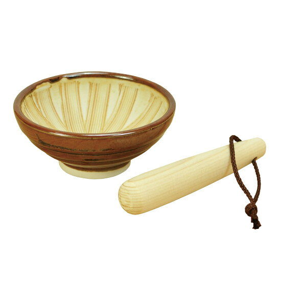 ごますりくん(ひのきすりこぎ付) (W81689) 卓上用品 七味入れ・調味料入れ
