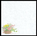 4寸花摘み篭耐油天紙 4寸(100枚入) 陽春(W65551