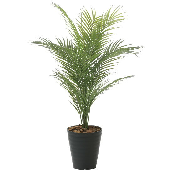 光触媒 人工観葉植物 造花 パームツリー95(ポリ製) (高さ95cm) (2236A135) 店舗用品 光触媒 人工観葉植物・造花・フェイクグリーン フロア(鉢型)用人工観葉植物 125cm未満