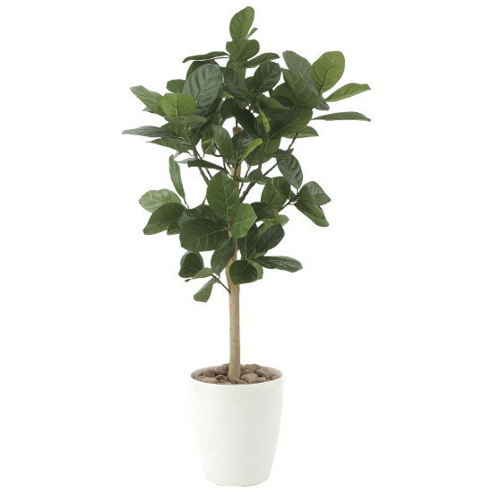 光触媒 人工観葉植物 造花 パンの木90 (高さ90cm) (613P165) 店舗用品 光触媒 人工観葉植物・造花・フェイクグリーン フロア(鉢型)用人工観葉植物 125cm未満
