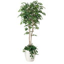 光触媒 人工観葉植物 マウンテンアッシュ1.8植栽付 (高さ180cm) 店舗用品 光触媒 人工観葉植物・造花・フェイクグリーン フロア(鉢型)用 165cm以上