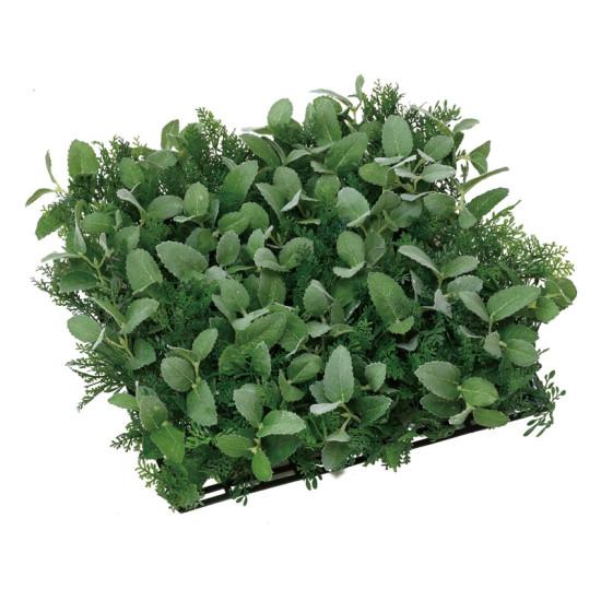 光触媒 人工観葉植物 造花 ハーブナチュラルマット (高さ10cm) 店舗用品 光触媒 人工観葉植物・造花・..