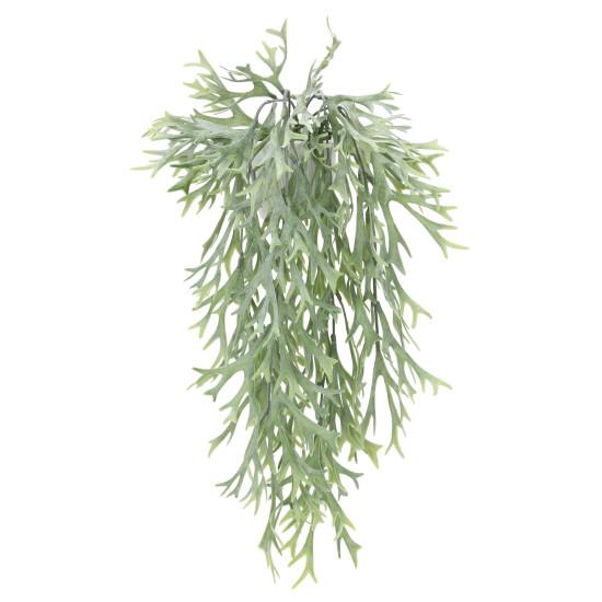 光触媒 人工観葉植物 造花 壁掛けスタッグホーン(ポリ製) (高さ50cm) 店舗用品 光触媒 人工観葉植物・..