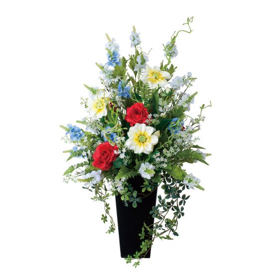 光触媒 人工観葉植物 造花 グランディア (高さ82cm) 店舗用品 光触媒 人工観葉植物・造花・フェイクグリーン フロア(棚)向け