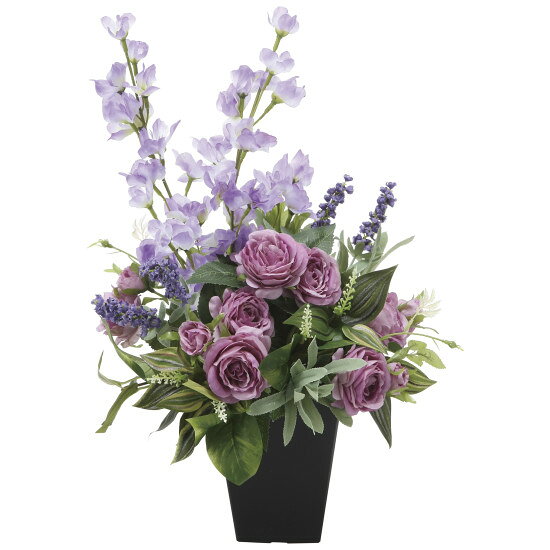 光触媒 人工観葉植物 造花 アリゾナ (高さ47cm) (2567A68)商品スペックサイズ（W×D×H）29cm × 30cm × 47cm重量660g本体素材ポリエステル+ポリエチレン花器素材ポリプロピレン生産国日本配送サイズ120cm鉢上面Φ12×12cm鉢高H19.5cm商品説明 酸化チタン光触媒は、植物の葉緑素が光のエネルギーを使って二酸化炭素を酸素に変えるように、太陽の光や可視光（屋内の目に見える光）のエネルギーを使って、種ーの有機物やニオイを分解する作用があります。 こちらの商品は株式会社豊田中央研究所が開発した可視光応答型光触媒「V-CAT」を使用しております。 光触媒の機能でホコリ等が付着しても取りやすく、毛羽たきや手でホコリを軽く払って下さい。 ぬれタオル等で軽く拭いても光触媒の機能は残ります。 洗剤での洗浄は破損や脱色の恐れがあります。 商品はポリエステルやポリエチレンを主とした素材でできています。生花ではございません。 受注生産品になりますので、ご注文・ご入金後のキャンセルは出来ませんのでご注意下さい。 商品写真は実際の色とは若干異なる場合がございますので、予めご了承ください。 手作り商品のため、サイズの多少の誤差はご了承下さい。 記載のサイズは花または葉の先端までの大きさです。