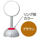 サークドームサイン 本体+白無地面板2枚付 ブラウン スタンド看板 屋外用スタンド看板 樹脂製スタンド看板