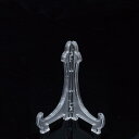 皿立 プラスチック 透明 5号 (05705***) 店舗用品 演出・ディスプレイ什器用品 ギフトスタンド