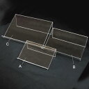 傾斜展示台 A W230×D145×H75 店舗用品 演出・ディスプレイ什器用品 バッグ・帽子用ディスプレイ什器