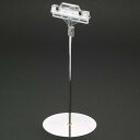 両面クリップスタンド (丸ベースタイプ) 販促用品 POPスタンド(平台用)