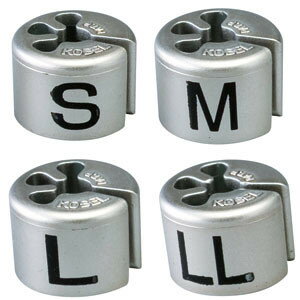 サイズチップ シルバー M(50ケ入) 店舗用品 プライス用品・値付け用品 サイズチップ、タグ・ハンガーチ..