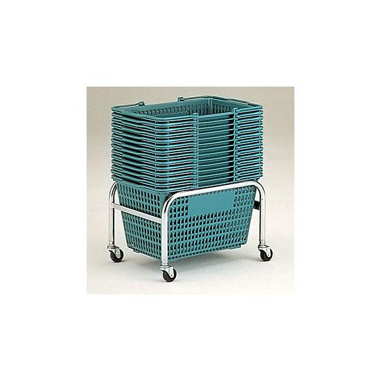 SLバスケット用カゴ置台 SL-20用 店舗用品 運営備品・什器備品 ショッピングカート・バスケット 買い物..