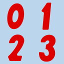 アドインレタ 23-87 数字の「7」H23・30片×10シート 販促用品 店内ポップ ポップカード・ポップシール