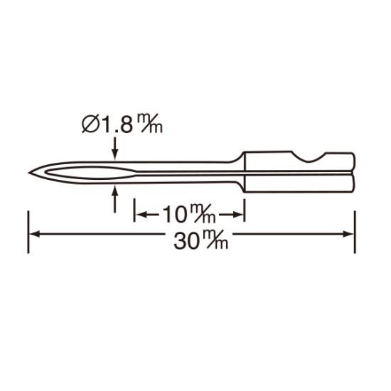 バノック 503 S用 替針 N-2(並) 履物用 店舗用品 プライス用品・値付け用品 バノック・バノックピン