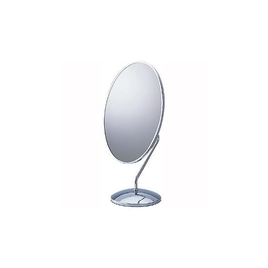 ダエン型卓上鏡(鏡厚3mm) アーム曲線 店舗用品 店舗・陳列什器 ミラー・姿見鏡スタンド