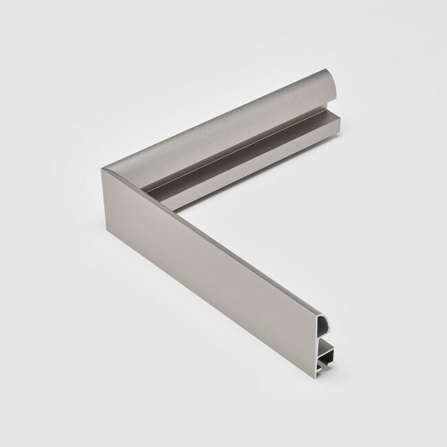 デッサン額 LEAN (受注生産品) A2 マットシルバー (LEAN(A2)(SI)) ポスターフレーム A2サイズ 低価格帯(A2)