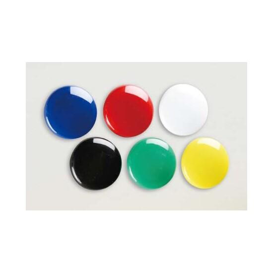 カラーマグネット 丸型40Φ 4個入り カラー:緑 (CM40P-G) 販促用品 メッセージボード・レターボード ボード用マーカー・マグネット