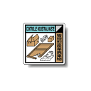 建築業協会統一標識 管理型産業廃棄物 300角 ボード (KK-211) 安全用品・工事看板 廃棄物分別標識 品名・分別標識