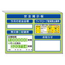スーパーフラットミニ掲示板 ワイヤーロープ…他入 カラー:緑地 (313-51AG) 安全用品・工事看板 安全標識 管理表示板