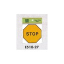 表示プレートH ピクトサイン アクリル 表示:STOP 止まれ (E510-27) 安全用品・工事看板 室内表示・屋内標識