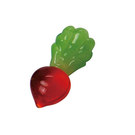 硝子箸置 野菜(あかかぶ) (W08954) 卓上用品