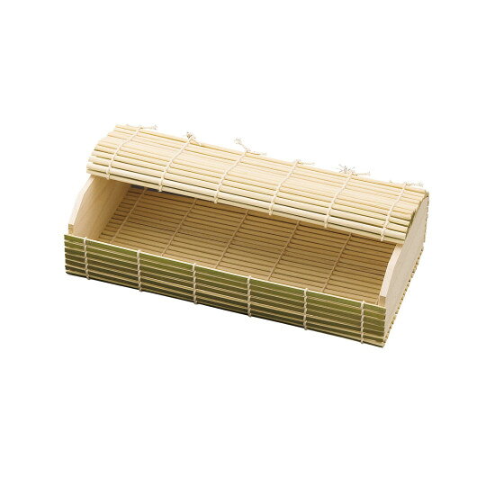 商品詳細を選択■サイズ:大大小すだれ弁当(大) (W38547)和食料理店を始め飲食店・ホテル旅館などプロ御用達の和食器・調理道具のYAMACO製 すだれ弁当(大) (W38547) 商品スペックサイズ22.8x12xH5.5cm