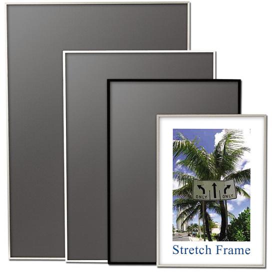 オストレッチ A2 ブラック ポスターフレーム イレパネ (エコイレパネ) シリーズ A2サイズ