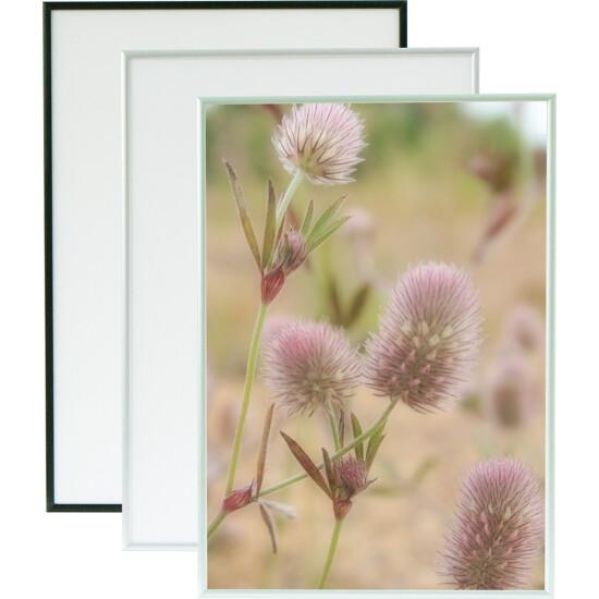 アルミフレーム アモット A4 ブラック ポスターフレーム イレパネ (エコイレパネ) シリーズ A4サイズ