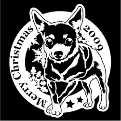 クリスマスステッカー クリスマス ステッカー 車 窓 飾り 犬 イヌ dog デザイン ペット 14 オリジナルグッズ 大きさ 約15cm