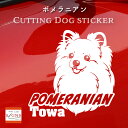 ポメラニアン 車 ステッカー 4 ぽめらにあん かわいい カッティング 転写式 窓 可愛い 車ステッカー かっこいい dog ドッグ イヌ いぬ ペット シール オリジナルデザイン プレゼント 記念 贈り物 4 オリジナルグッズ