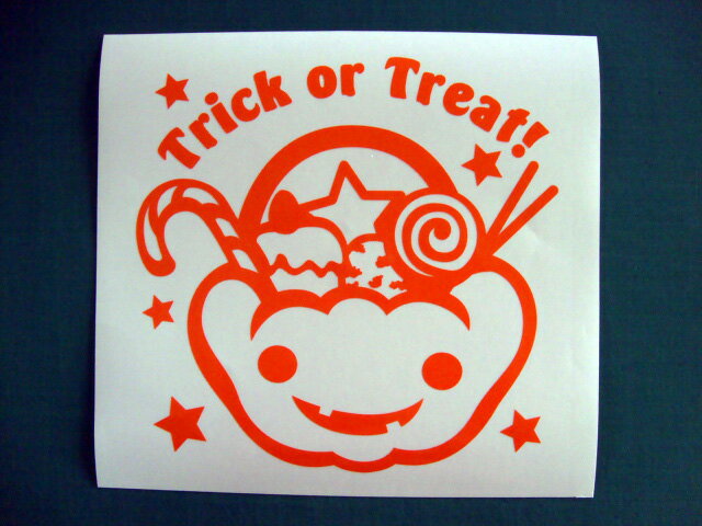 【メール便 送料無料】 ハロウィンステッカー ハロウィン 15cm B-7 オリジナルグッズ
