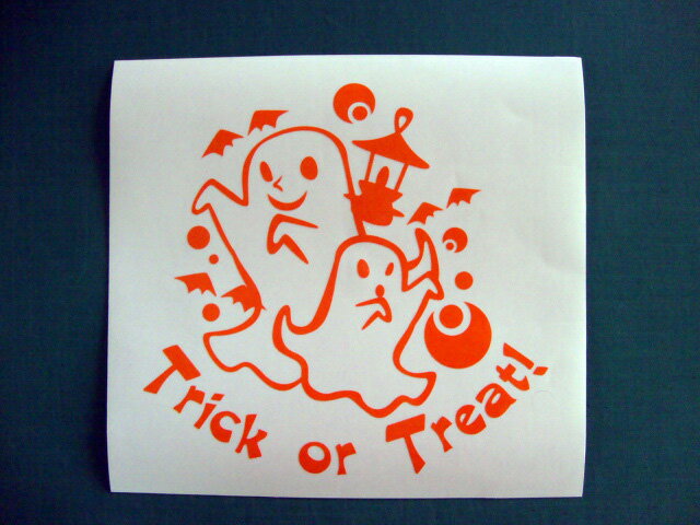 【メール便 送料無料】 ハロウィンステッカー ハロウィン 15cm B-5 オリジナルグッズ