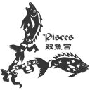星座ステッカー うお座 ステッカー 12星座シリーズ 魚座ステッカー オリジナルグッズ