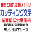 屋外耐候　カッティングシート　カッティングシール　カッティング文字　5cm以下　文字　ステッカー　デカール　文字　日本語　英語　英文字　ステッカー　★表札、案内...