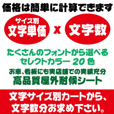 合資会社 明朝体 黒 5cm カッティングシート 文字 文字シール 切り文字 製作 通販 屋外耐候 販促 集客 売上アップに 看板 案内板 必要な文字を作れます。 オリジナルグッズ