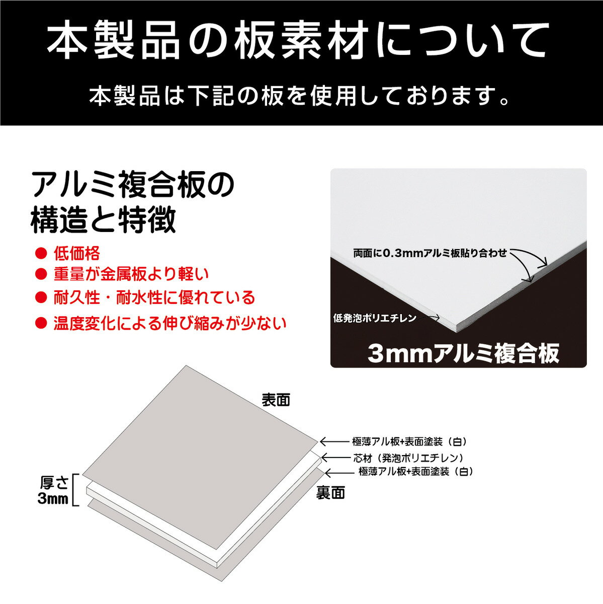 特注看板 販売促進看板 屋外対応 社名や連絡先入れ プレート看板 W300xH200mm W450xH300mm W600xH400mm W900xH600mm 3