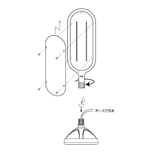 サインキュート2 白無地 片面表示 イエロー/グリーン 888-801BYE/888-801BGR スタンド看板 標識 注水式 注意看板 誘導 案内 注水ウエイト付き コンパクト 倒れにくい 自立式 屋外