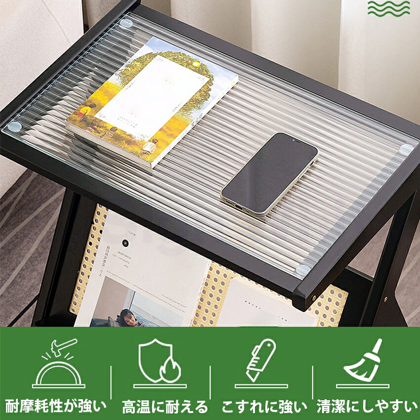 サイドテーブル テーブル ソファテーブル パソコンテーブル 北欧 おしゃれ 小さめ 木製 ベッド ナイトテーブル ナイトテーブル ソファ テーブル ソファーテーブル 机 木製 シンプル リビング 新生活 一人暮らし [3]