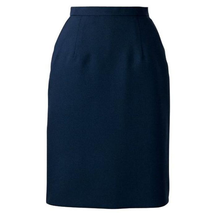 どんな服にもよく似合う ベーシックウエストスカート uf3500r 動きやすい・シンプル・黒・企業制服・事務服としてお勧め