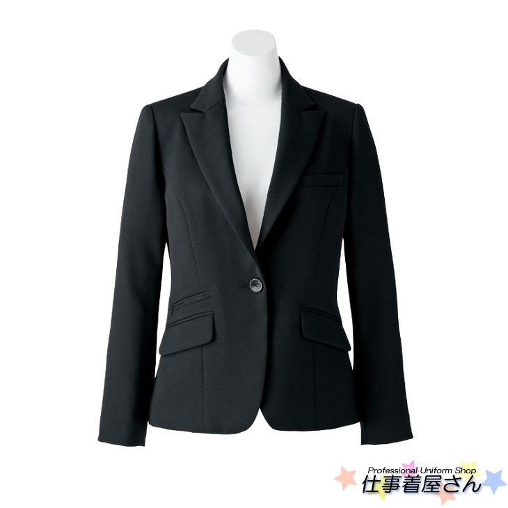 働く女性が嬉しい機能面も充実! Impress インプレス ジャケット aj0242 大きいサイズ【17号〜19号】