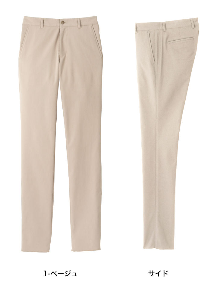 ユニセックスストレッチパンツ FP6708U 男女兼用 ユニセックス ストレッチ 形態安定 吸水 速乾 UVカット FACE MIX SS〜5L