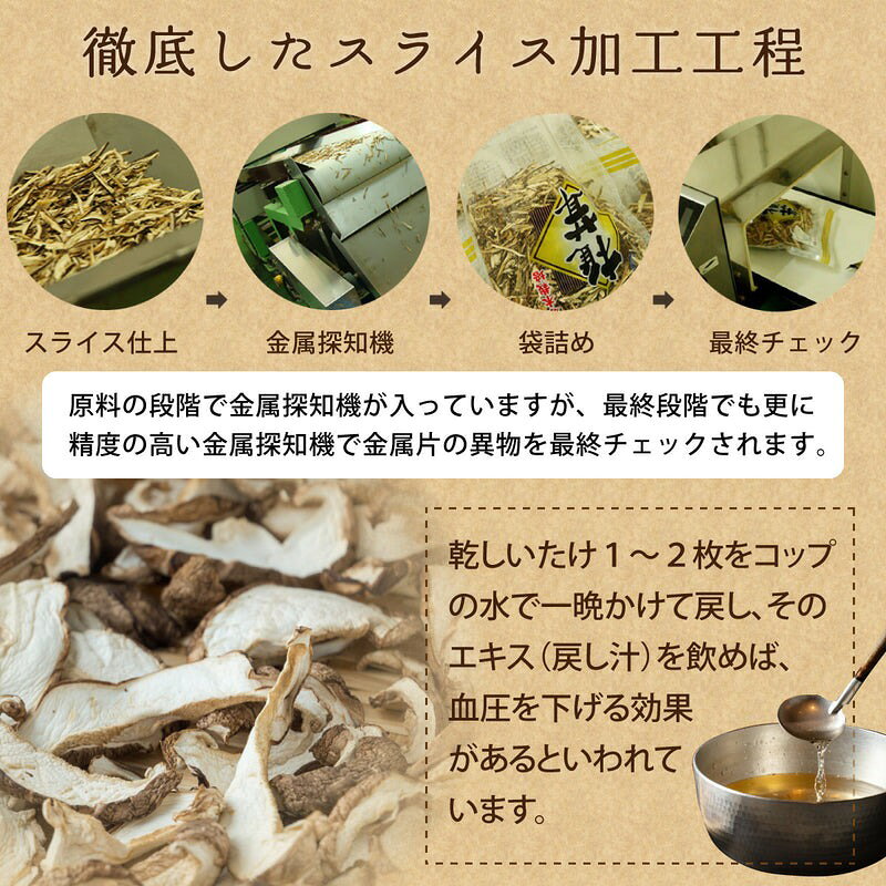 【国産】干ししいたけ 薄切り スライス 干し椎茸 30g シイタケ どんこ 原木栽培 原...