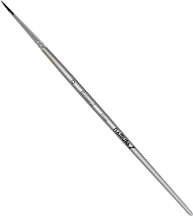 【メール便限定価格】【名村大成堂】水彩筆　ルナール　Fine　＃0　丸/ラウンド　0号　【宅急便価格は1本2920円】