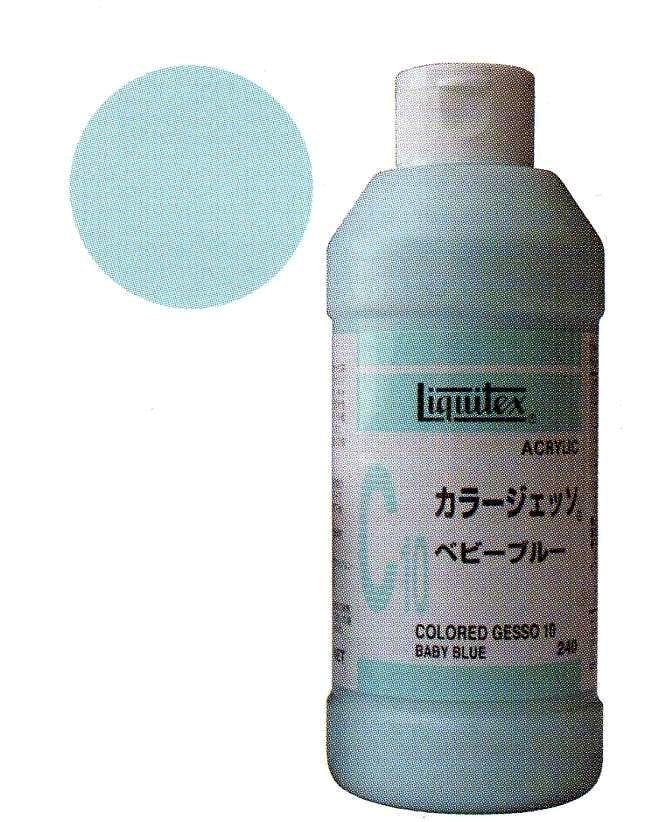 樂天商城 - リキテックス　カラージェッソ　ベビーブルー　240ml
